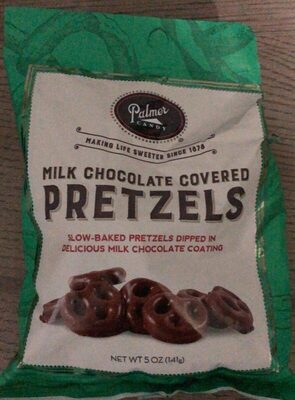 Milk Chocolate Covered Slow-Baked Pretzels Dipped In Delicious Milk Chocolate Coating Pretzels, Milk Chocolate