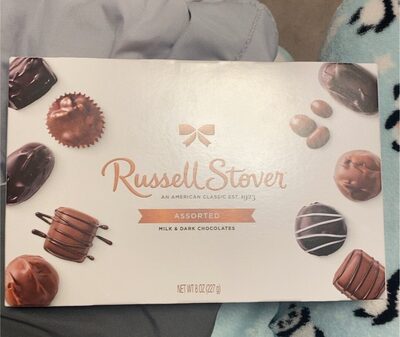 Assorted Milk & Dark Chocolates, Nut Caramel, Peanut Cluster, Strawberry Creme, Vanilla Creme, Butter Cream, Peanut, Caramel