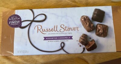 Assorted Caramels In Milk & Dark Chocolate, Caramel
