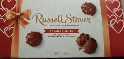 Caramel &Pecans Covered In Milk Chocolate Delights, Pecan Delights