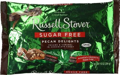 Sugar Free Chocolate Candy, Pecan Delight