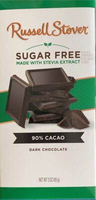 Sugar Free 90% Dark Chocolate