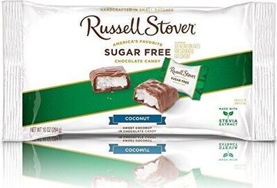 Sugar Free Sweet Coconut In Chocolate Candy, Coconut