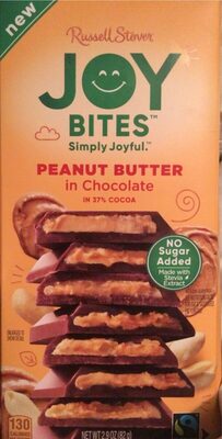 Russell Stover Joy Bites Peanut Butter In Chocolate, 2.9 Oz