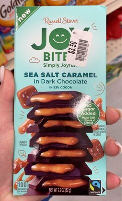 Sea Salt Caramel Dark Chocolate, See Salt; Caramel