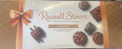 Assorted Milk & Dark Chocolates Collection, Coconut ; Caramel; Nut Caramel; Peanut Cluster; Vanilla; Toffee; Maple Nut Butter; Truffle; Strawberry; Peanut Caramel; Orange; Pecan Delight