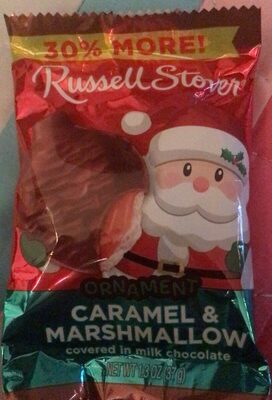 Ornament Caramel & Marshmallow Milk Chocolate, Caramel & Marshmallow