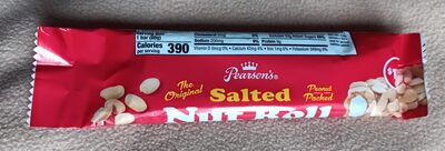 Salted Vanilla Nougat, Golden Caramel, And Roasted Peanuts Nut Roll, Salted Vanilla Nougat, Golden Caramel, And Roasted Peanuts