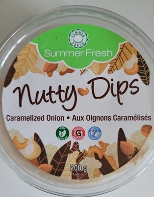 Caramelized Onion Nutty Dips, Caramelized Onion