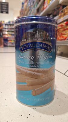 Luxury Wafers With Delicious Vanilla Creme Filling, Delicious Vanilla Creme