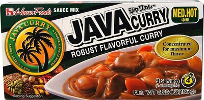 House Foods, Java Curry Sauce Mix, Hot, Hot