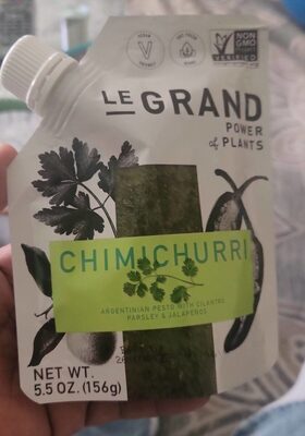 Chimichurri Argentinian Pesto With Cilantro, Parsley & Jalapenos