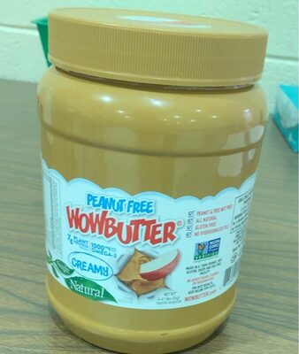 4.4lb Jar, ALL NATURAL Non-GMO Peanut Free Spread Creamy