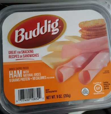 Smoked, Chopped, Pressed Ham With Natural Juices