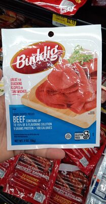 Smoked, Chopped, Pressed Beef, Smoked