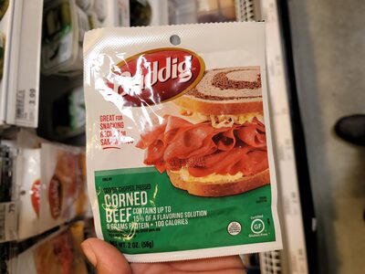 Buddig, Corned Beef Sandwich, Original, Original