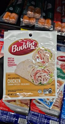 Chicken Smoked, Chopped, Pressed Sandwiches, Chicken