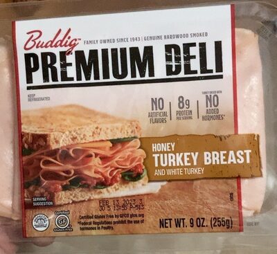 Honey Turkey Breast And White Turkey Premium Deli, Honey Turkey Breast And White Turkey