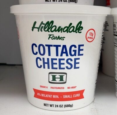 4% Milkfat Small Curd Cottage Cheese