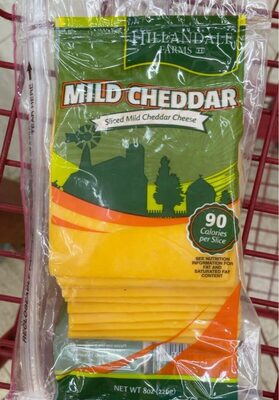 Mild Cheddar Sliced Cheese, Mild Cheddar