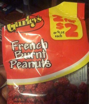 French Burnt Peanuts, French Burnt