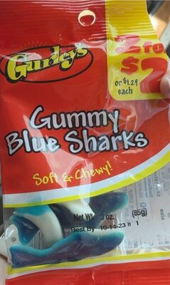 Gummy Blue Sharks