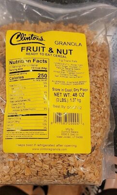 Fruit & Nut Granola, Fruit & Nut