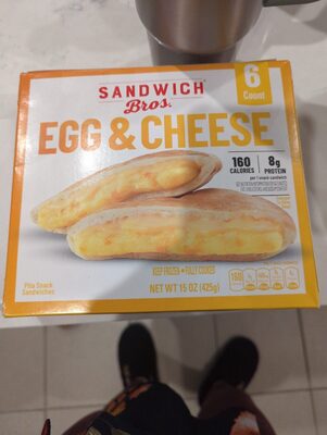 Egg & Cheese Pita Snack Sandwiches, Egg & Cheese