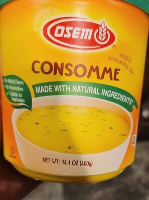 Consomme Soup & Seasoning Mix, Consomme