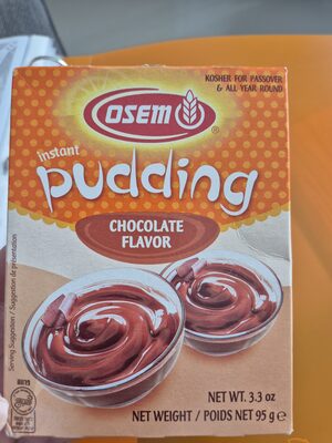 Chocolate Instant Pudding, Chocolate