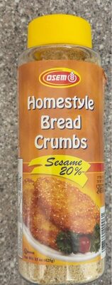 Sesame Homestyle Bread Crumbs, Sesame