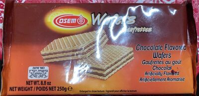 Chocolate Flavored  Wafers, Chocolate