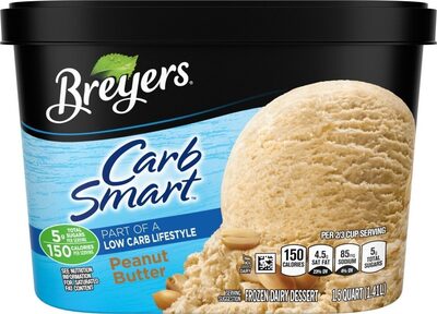 Peanut Butter Frozen Dairy Dessert, Peanut Butter