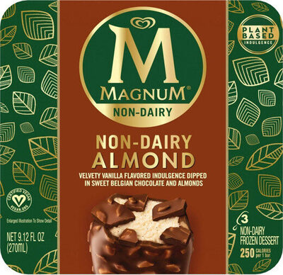 Almond Ice Cream Bar, Vanilla