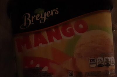 Mango Light Ice Cream, Mango