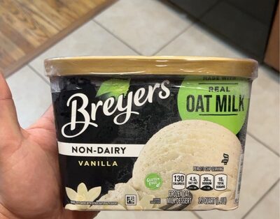 Vanilla Non-Dairy Frozen Oat Milk Dessert, Vanilla