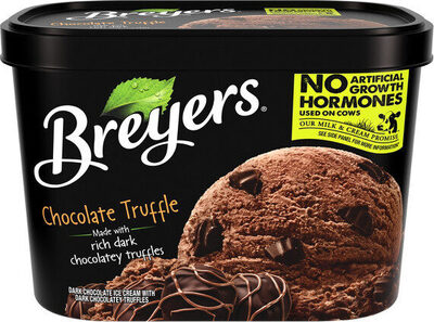 Chocolate Truffle Dark Chocolate Ice Cream With Dark Chocolatey Truffles, Chocolate Truffle