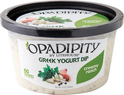 Creamy Ranch Greek Yogurt Dip, Ranch