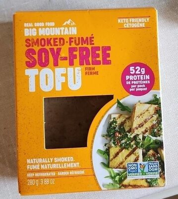 Smoked Soy-Free Firm Tofu, Smoked Soy-Free