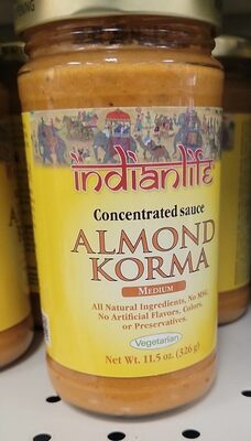 Medium Almond Korma Concentrated Sauce, Medium Almond Korma