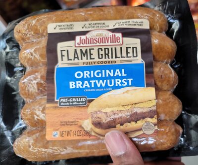 Flame Grilled Fully Cooked Original Bratwurst