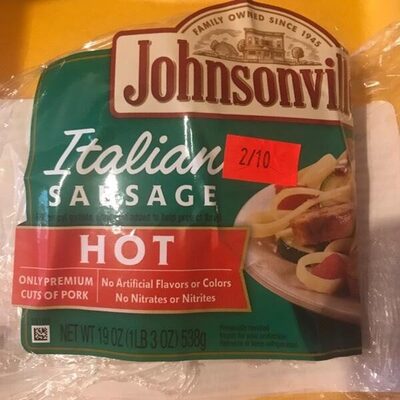 Hot Italian Sausage, Hot Italian