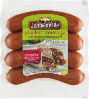 Chipotle & Monterey Jack Chicken Sausage, Chipotle & Monterey Jack