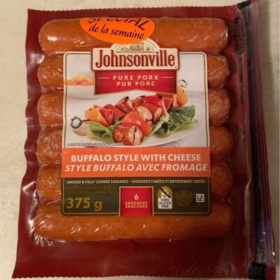 Buffalo Style With Cheese Smoked & Fully Cooked Sausages, Buffalo Style With Cheese