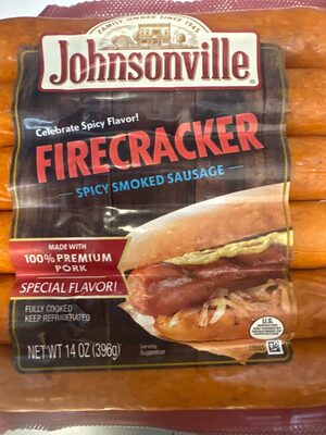 Firecracker Spicy Smoked Sausage, Firecracker