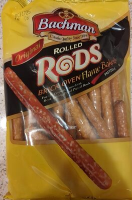 Original Rolled Rods Brick Oven Flame Baked Pretzels