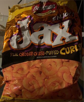 Puffed Curls Cheese Flavored Corn Snacks, Cheddar Cheese