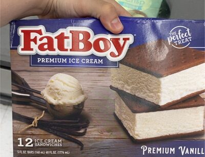 Premium Vanilla Ice Cream Sandwiches, Premium Vanilla