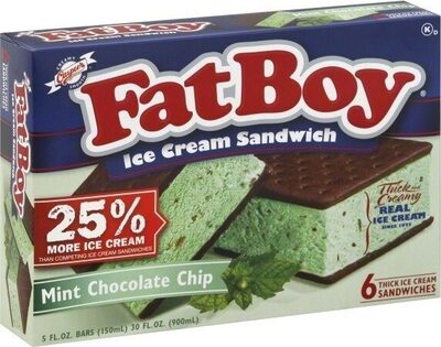 Mint Chocolate Chip Premium Ice Cream Sandwiches, Mint Chocolate Chip