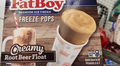 Creamy Root Beer Float Freeze Pops